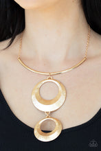 Load image into Gallery viewer, Egyptian Eclipse Gold Necklace