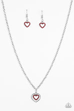 Load image into Gallery viewer, Heartbreak Hotel Red Necklace