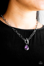 Load image into Gallery viewer, So Sorority Purple Necklace