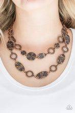 Load image into Gallery viewer, Trippin On Texture Copper Necklace