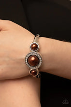 Load image into Gallery viewer, Debutante Daydream Brown Hinged Bracelete