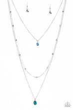 Load image into Gallery viewer, City Blockbuster Blue Necklace