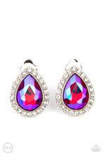 Load image into Gallery viewer, Cosmic Castles Pink Clip On Earrings