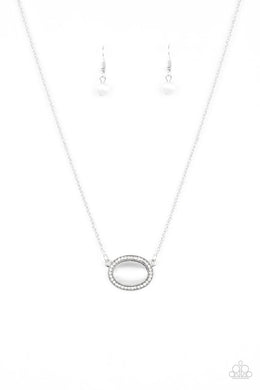 Anything Glows White Necklace