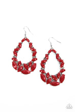 Load image into Gallery viewer, Tenacious Treasure Red Earrings