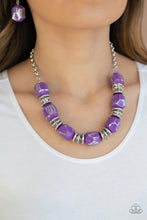 Load image into Gallery viewer, Girl Grit Purple Necklace