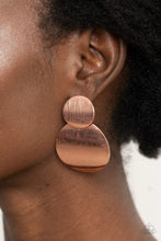 Load image into Gallery viewer, Here Today Gone Tomorrow Copper Earrings