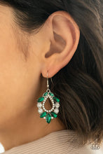 Load image into Gallery viewer, New Age Noble Green Earrings
