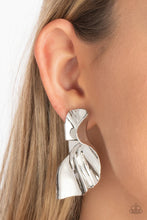 Load image into Gallery viewer, Metal Physical Mood Silver Earrings