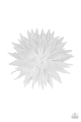 Sweet Talk White Hair Clip