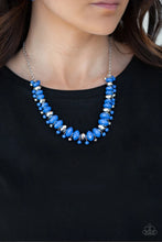 Load image into Gallery viewer, Brags to Riches Blue Necklace