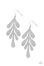 Load image into Gallery viewer, A Frond Farewell Silver Earrings