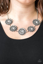 Load image into Gallery viewer, Me-dallions, Myself and I White Necklace