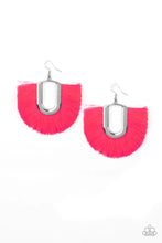 Load image into Gallery viewer, Tassel Tropicana Pink Tassel Earrings