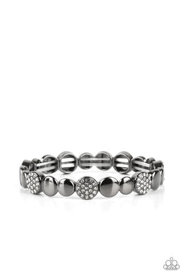 Dimensional Dazzle Black Bracelet