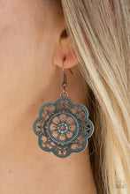 Load image into Gallery viewer, Western Mandalas Copper Earrings