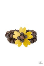 Load image into Gallery viewer, Tropical Flavor Yellow Wood Bracelet