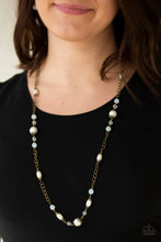 Load image into Gallery viewer, Magnificently Milan Brass Necklace