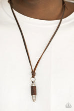 Load image into Gallery viewer, Boldly Bulletproof Brown Urban Necklace