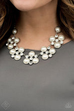 Load image into Gallery viewer, Night at the Symphony White Necklace
