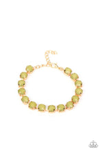 Load image into Gallery viewer, Dreamy Debutante Green Bracelet
