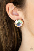 Load image into Gallery viewer, Double Take Twinkle Gold Post Earrings