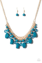 Load image into Gallery viewer, Newport Native Blue Necklace
