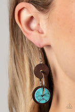 Load image into Gallery viewer, Artisanal Aesthetic Blue Earrings