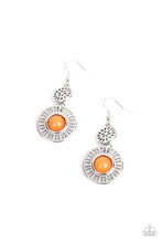 Load image into Gallery viewer, Ocean Orchard Orange Earrings