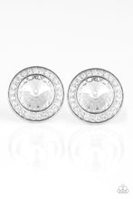 Load image into Gallery viewer, What Should I Bling White Post Earrings