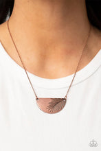 Load image into Gallery viewer, Cool, Palm, and Collected Copper Necklace