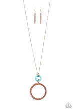 Load image into Gallery viewer, Optical Illusion Copper Necklace