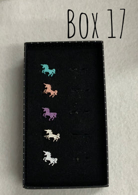 Starlet Shimmer Unicorns Rings - Box 17