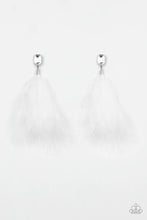 Load image into Gallery viewer, The Showgirl Must Go On White Earrings