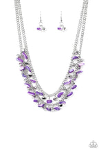 Load image into Gallery viewer, Pebble Pioneer Purple Necklace