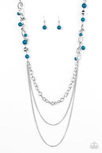 Load image into Gallery viewer, Carefree and Capricious Blue Necklace