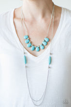 Load image into Gallery viewer, Call Me Mother Nature Blue Necklace