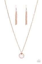 Load image into Gallery viewer, New Age Nautical Copper Necklace