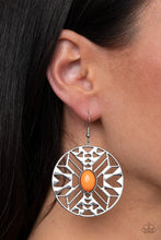 Load image into Gallery viewer, Southwest Walkabout Orange Earrings