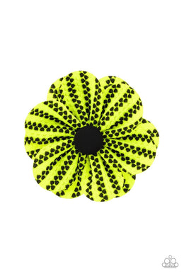 Electric Garden Yellow Hair Clip