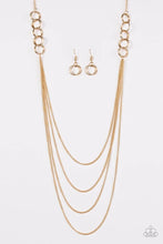 Load image into Gallery viewer, Ring It On Gold Necklace