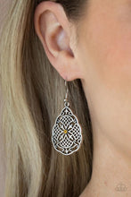 Load image into Gallery viewer, Paradise Picnic Yellow Earrings