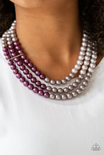 Load image into Gallery viewer, Times Square Starlet Purple Necklace