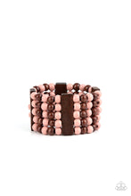 Load image into Gallery viewer, Island Soul Pink Wood Bracelet