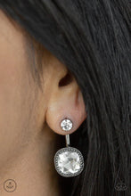 Load image into Gallery viewer, Celebrity Cache Black Jacket Earrings