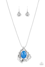 Load image into Gallery viewer, Amazon Amulet Blue Necklace