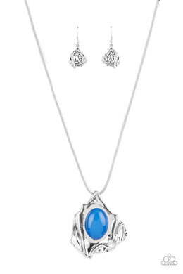 Amazon Amulet Blue Necklace