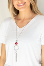 Load image into Gallery viewer, Bold Balancing Act Red Necklace