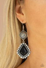 Load image into Gallery viewer, Country Cavalier Black Earrings