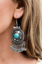 Load image into Gallery viewer, Rural Rhythm Blue Earrings